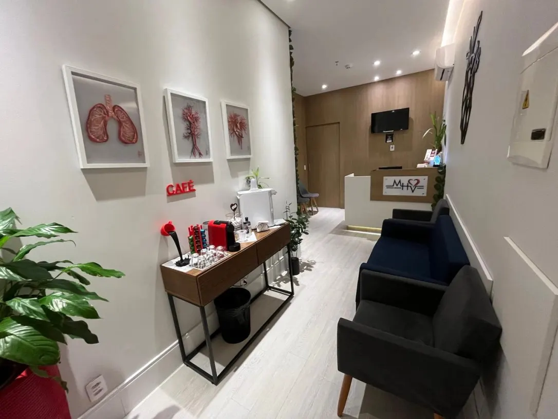 Recepção da unidade São Paulo da MHV